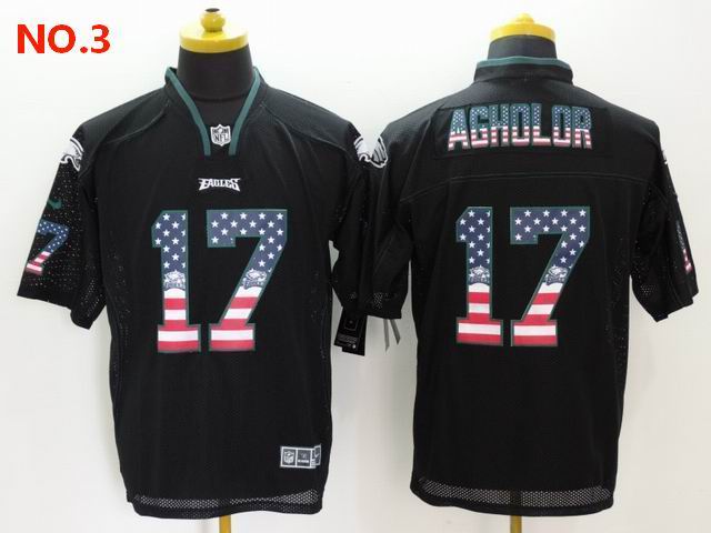 Men's Philadelphia Eagles #17 Nelson Agholor Jersey NO.3;